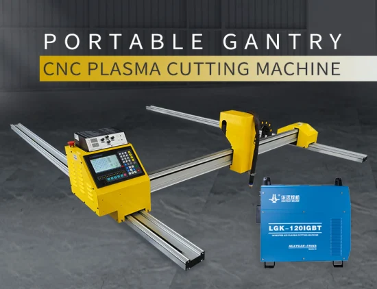 Máquina robótica de corte por plasma/llama CNC portátil para metal, acero al carbono, acero al aluminio, aleación de metal, acero inoxidable