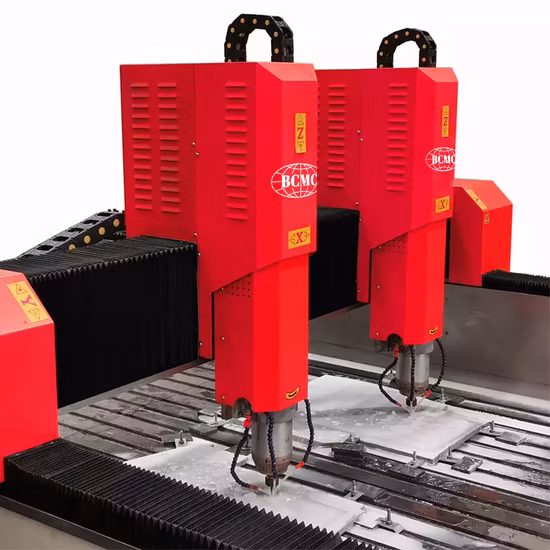 Máquina enrutadora CNC de piedra 3D para tallar y cortar lápidas de mármol